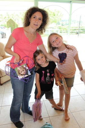 Emmanuelle, Romane et Zoé 