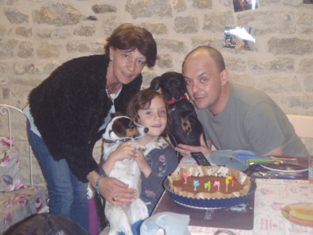 Yann, Moi, Margaux, Héda et Izzie 