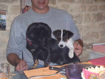 Heda apprend à Izzie comment se tenir à table 